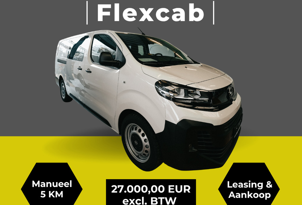 Opel Opel Vivaro 2.0 manueel (dubbele cabine)