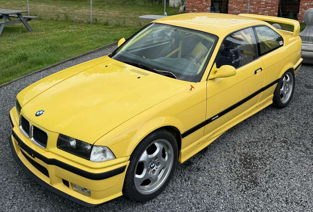 BMW E36 TrackTool Dakar Yellow