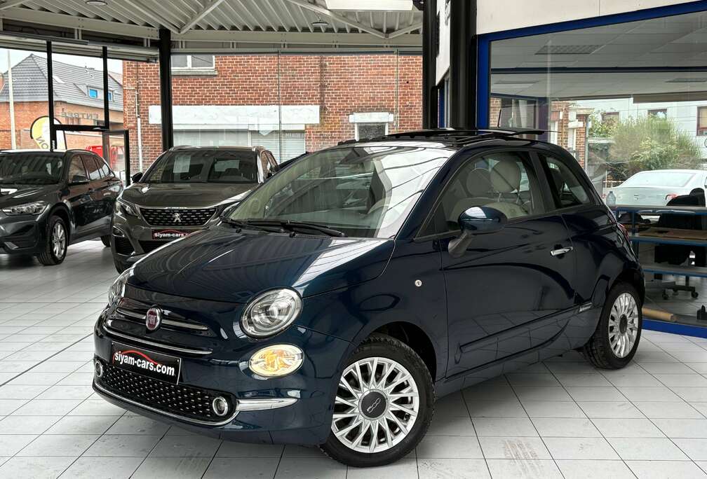 Fiat 500 1.2i *CUIR * TOIT * PDC * JANTES *