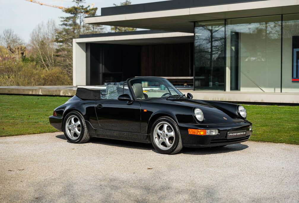 Porsche C4 CABRIO / MANUAL GEARBOX / C00 / LEATHER / MY 92 / AIRCO