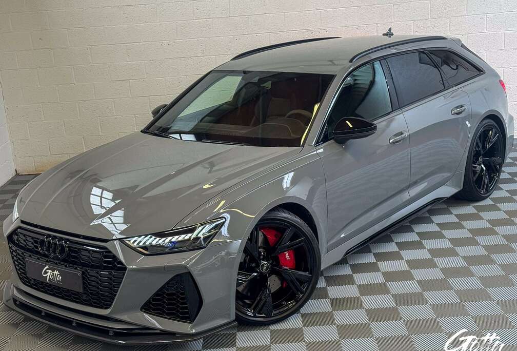 Audi Avant 4.0 V8 TFSI Quattro 600CH**B&O/MATRIX/CAMERA/PNEUMATIQUE/CUIR ETENDU/TVA /VU/UTILITAIRE/LICHTE VRACHT/NARDO GREY