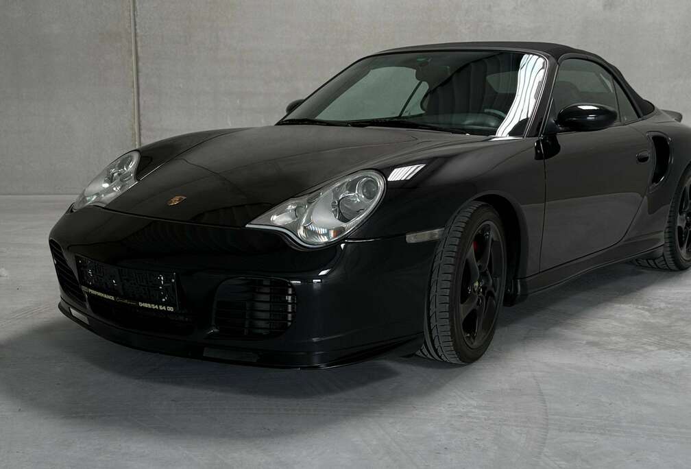 Porsche Turbo cabrio/upgrade naar Turbo S/originele staat/schadevrij