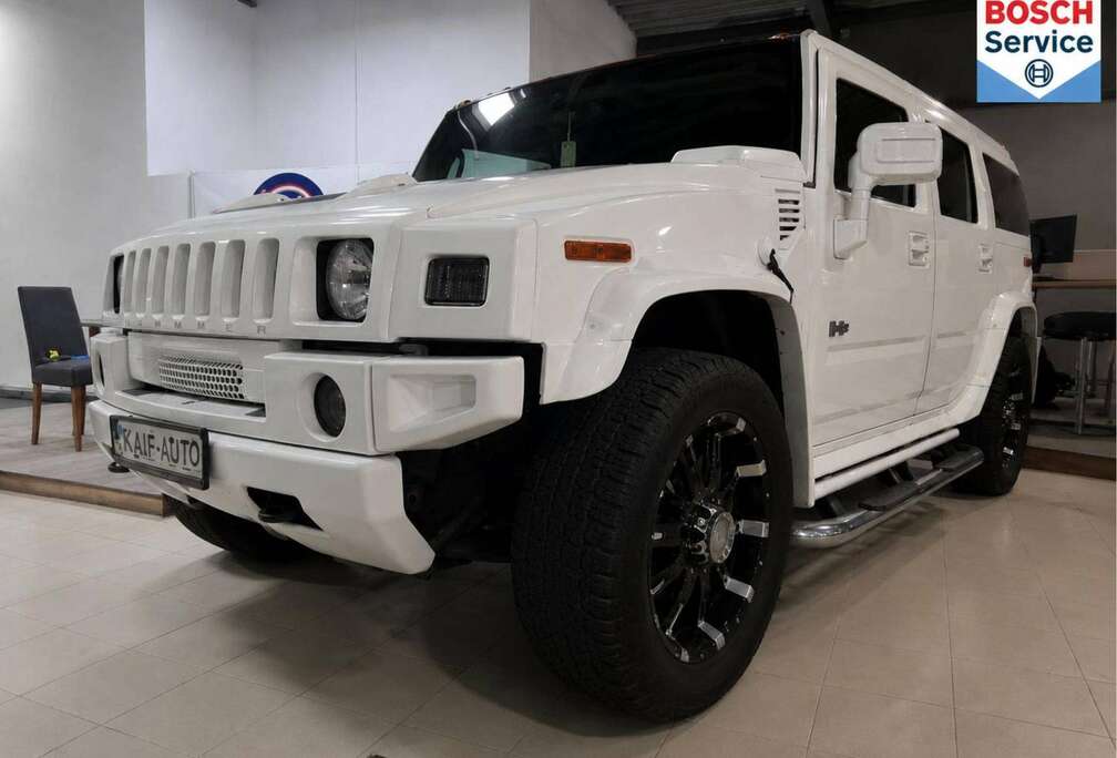 HUMMER H2 | 533 PK  | LPG | Android | Pano Dak | 6 pl. | AUTOMAAT