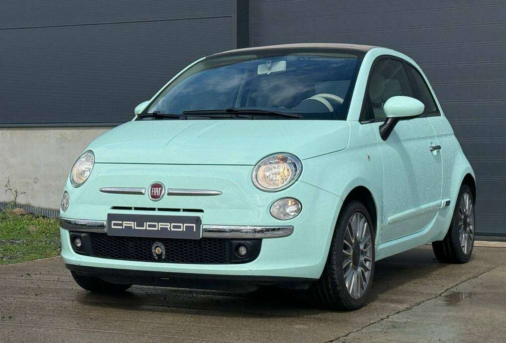 Fiat 1.0 Cabriolet  Half lederen interieur / Airco / Lichtmetalen velgen