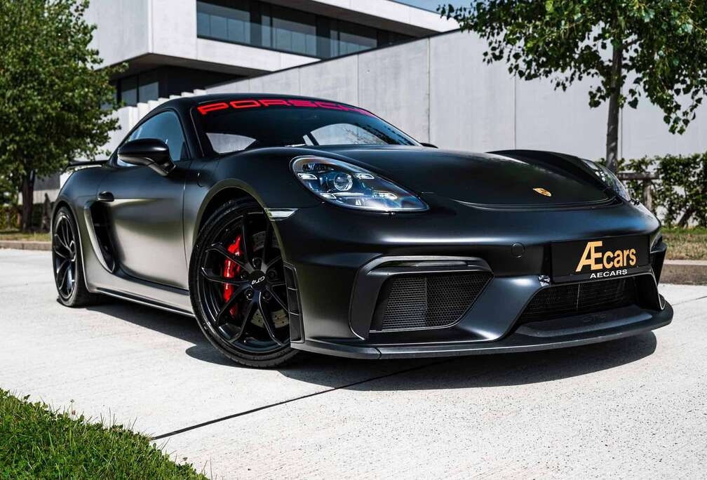 Porsche CAYMAN GT4 / CLUBSPORT / ONLY 6.000 KM / 1 OWNER /