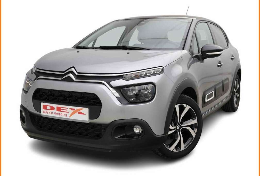 Citroen 1.2T 83 Shine Pack  GPS  Aut.Airco  1/2 Leather  Alu17  Keyless