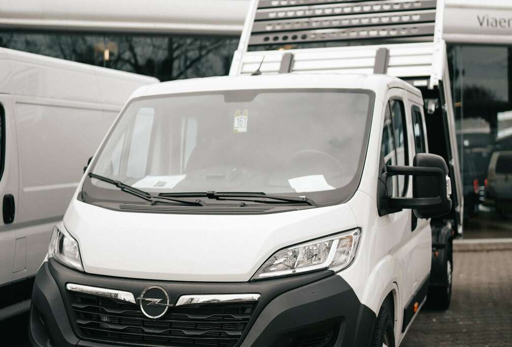 Opel Opel Movano Kipper met 7 zitplaatsen (dubbele cabine)