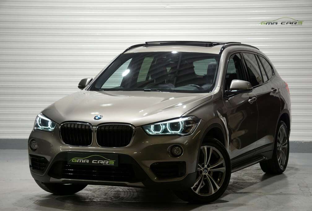 BMW X1 1.5iA sDrive18 Benzine Aut-Nav-Leder-Airco-Pano-Garantie