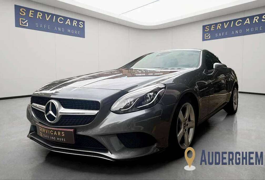 Mercedes-Benz 0484 49 55 12 | Mercedes-Benz SLC 200 Cabriolet / CUIR / AUTO / NAV / GAR 12 MOIS