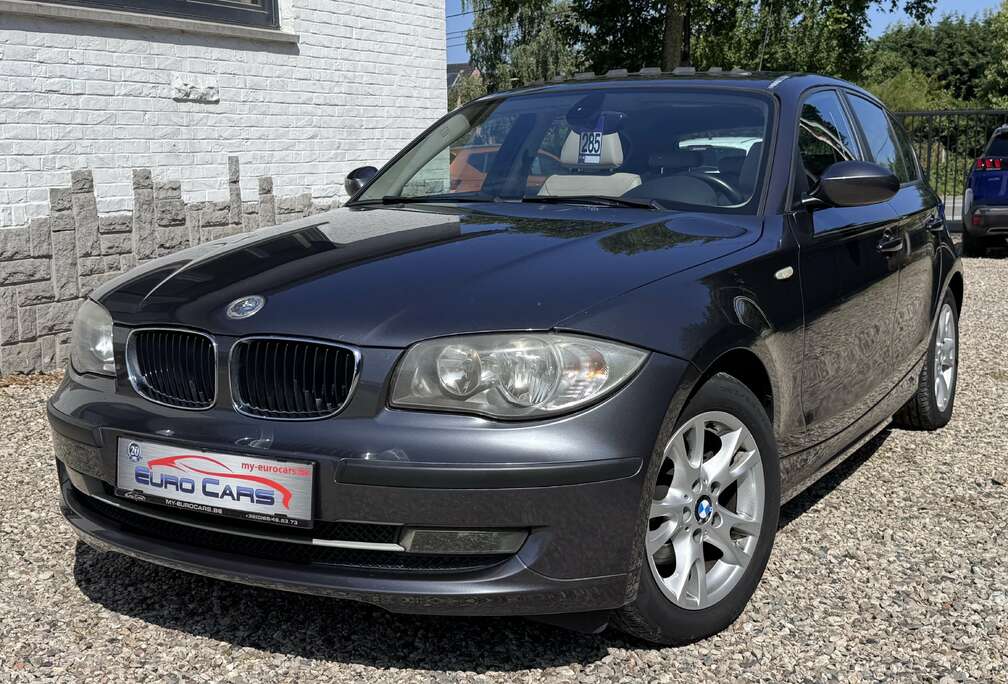BMW 118 d CUIR/TOIT OUVRANT/CLIM/1ER PROP/