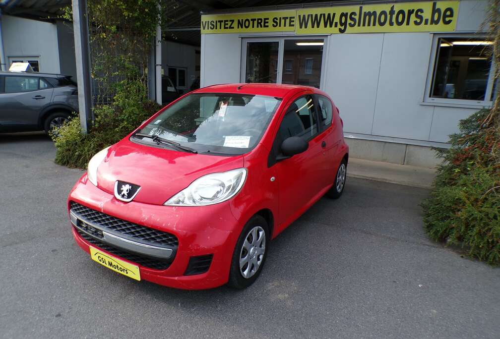 Peugeot 1.0i 3 portes 03/11 -rouge- radio cd/ GARANTIE 1AN