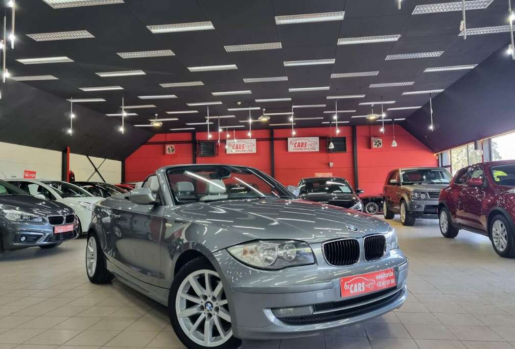 BMW 118d Cabrio**AUTOMAAT**NAVIGATIE**LEDER**VELGEN**