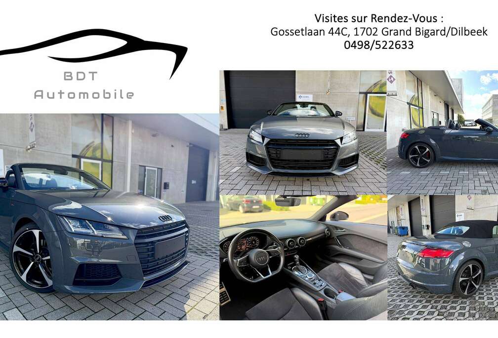 Audi Roadster 1.8 TFSI S-Tronic Virtual Cockpit Alcantara Xénon  Jantes 19” Absolument Superbe ! * Garantie 12 Mois *