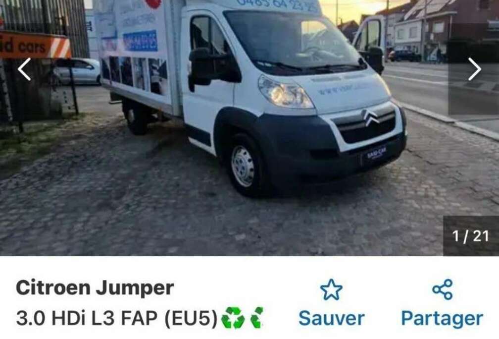 Citroen 3.0 HDi L1H1 FAP (EU5). caisse 13M garantie
