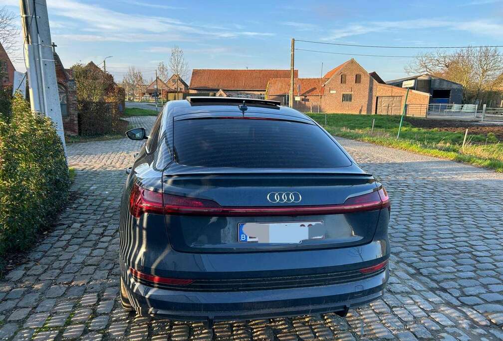 Audi e-tron Sportback 55 quattro S line