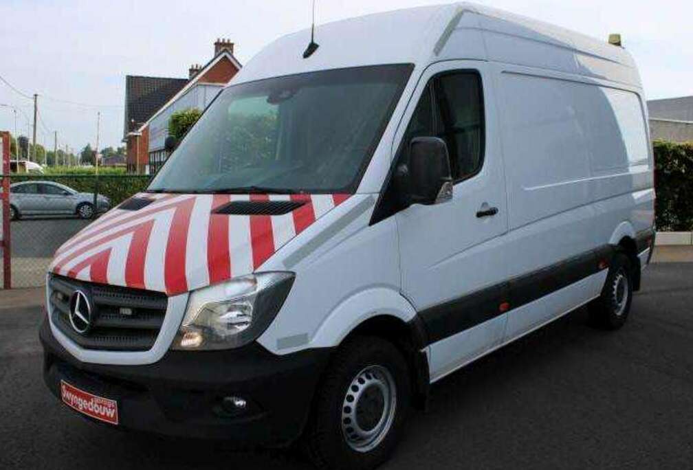 Mercedes-Benz sprinter,mobile werkplaats,3500 kg trekken