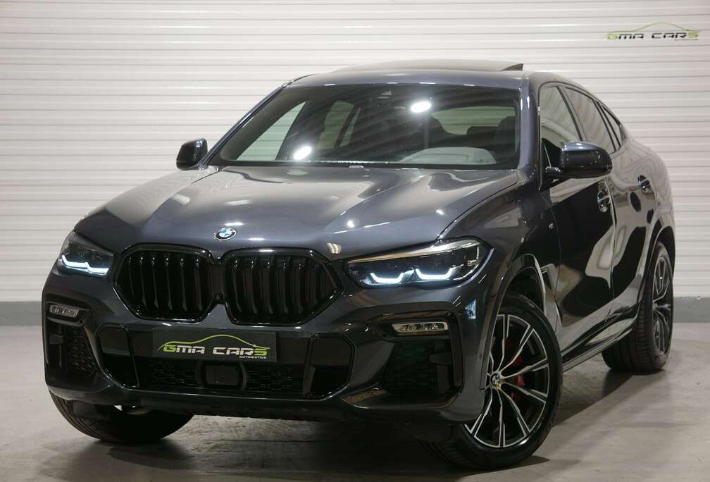 BMW X6 3.0 dAS xDrive30 MHEV AdBlue M Pack-Nav-360c-Keyless-Leder-Pano-Garantie