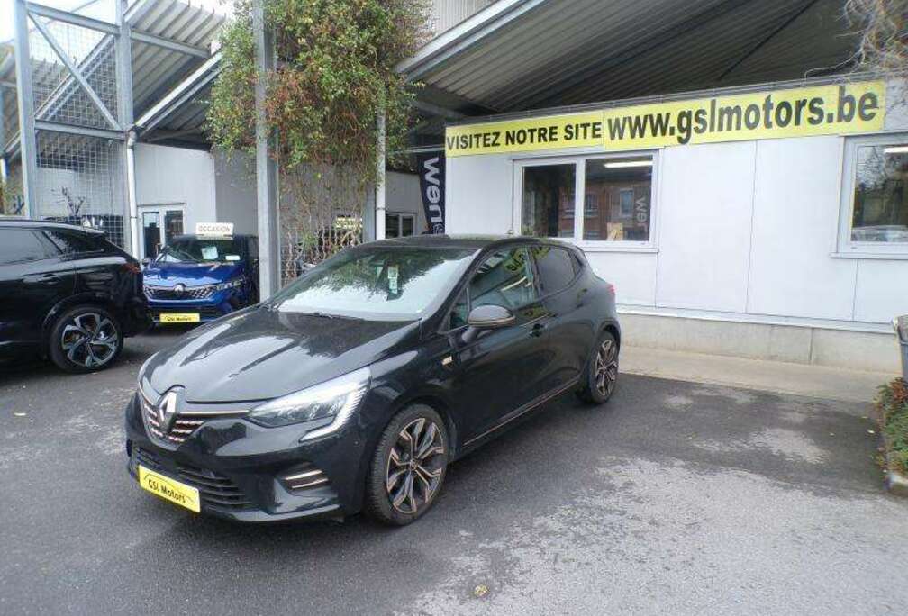 Renault 1.0 Tce 91cv noir 02/22 26891km Airco GPS Camera