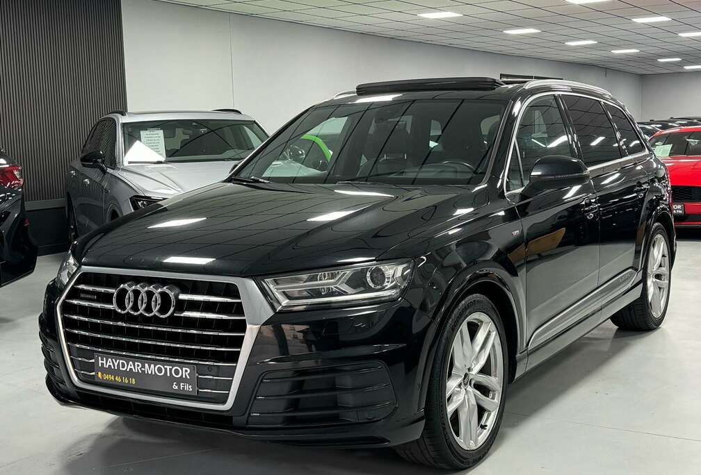 Audi 3.0 TDI Q S-Line 7-Places Pano Full Options