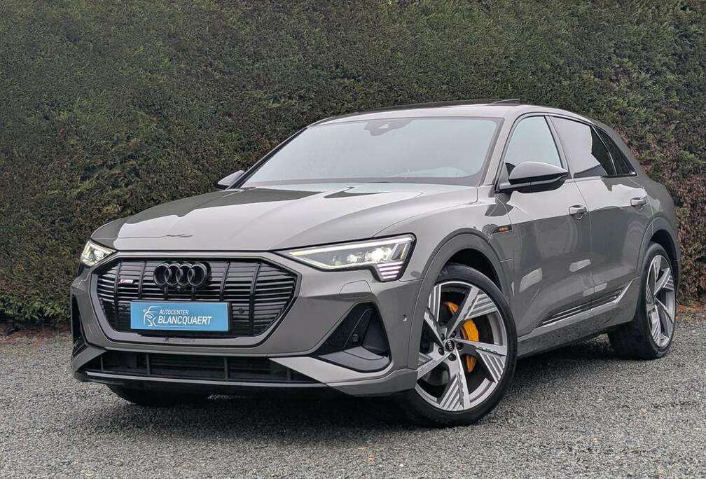Audi (Q8)e-tron - black edition - opendak -head up