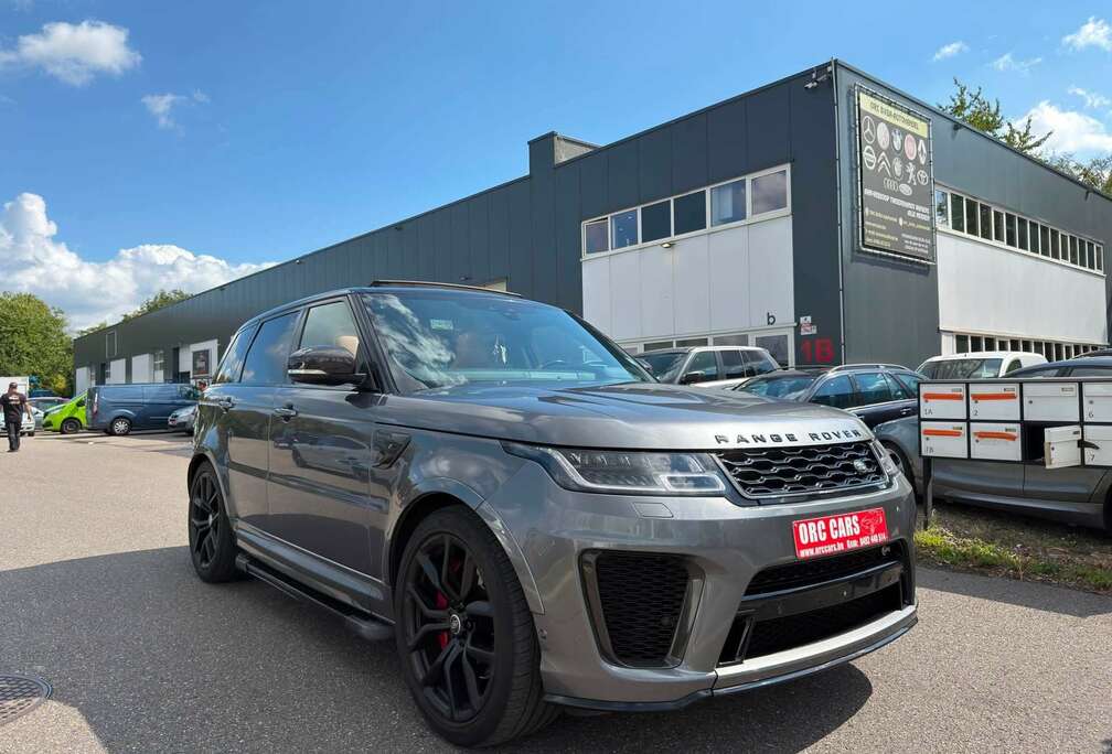 Land Rover LAND ROVER RANGE ROVER SPORT SVR 5.0 V8 SUPERCHARGED – 575 PK – LICHTE VRACHT – EURO 6b