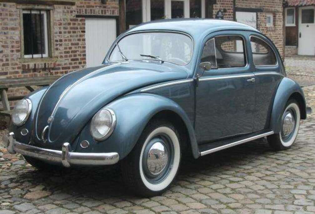 Volkswagen Ovaal 1954 origineel metaalkleur