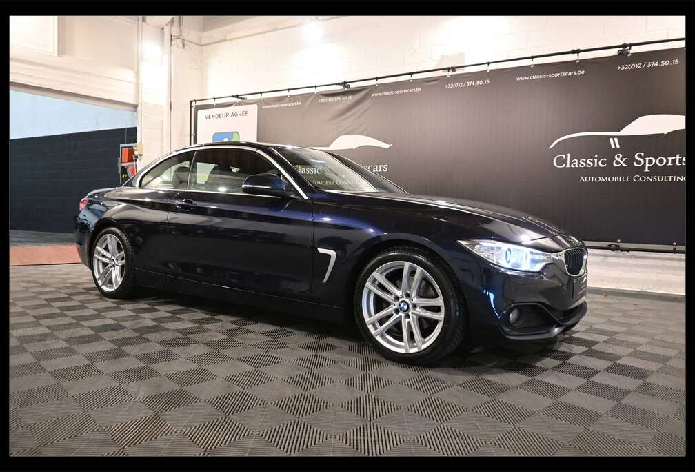 BMW 420 dAS CABRIOLET SPORT / CAMERA / HARMAN KARDON / FULL OPTIONS