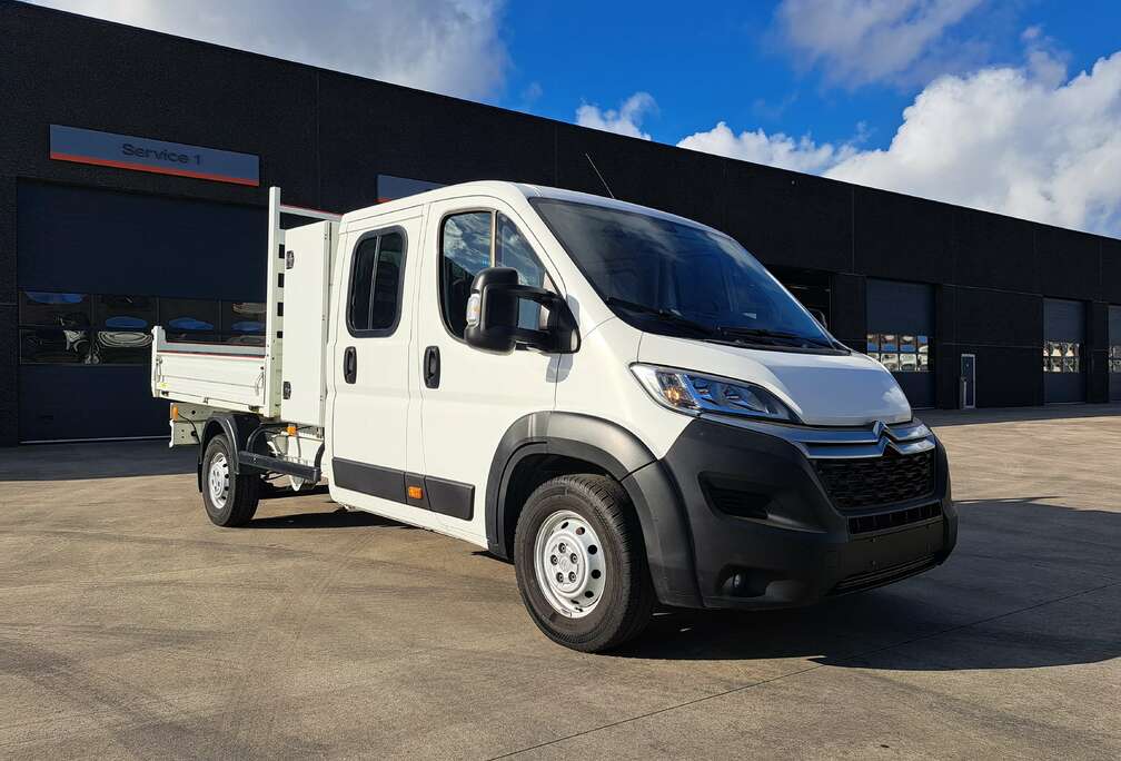 Citroen 2.2 kipper dub. cabine open bak