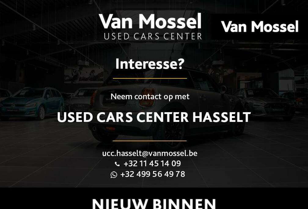 BMW 1-serie 118i - PANO - HEAD UP - LEDER - SCHADOW -