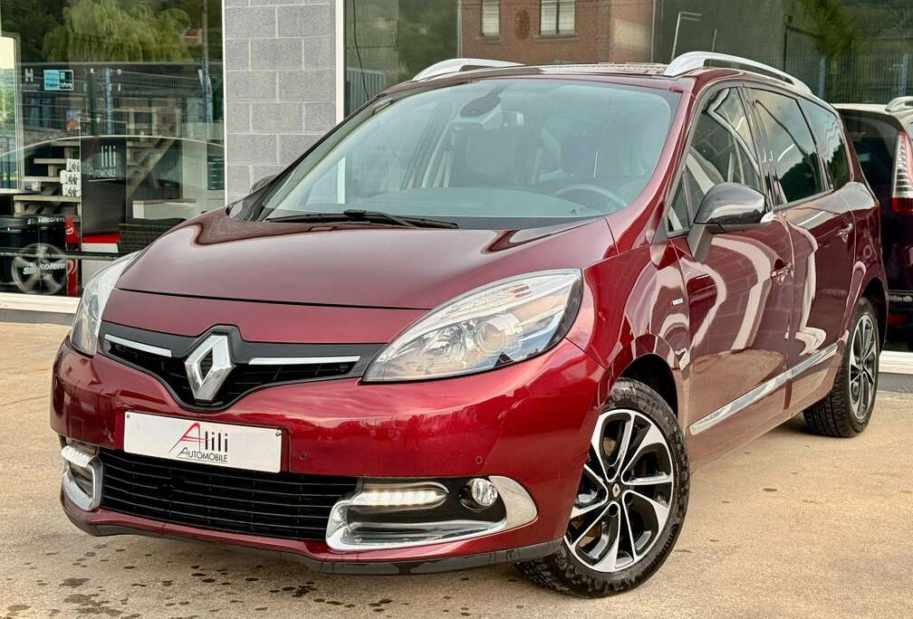 Renault Grand Scénic 1.5 dCi*Bose-Edition*7pl.*TV-AR*Toit-Pano*Gps*Boite-Auto*Camera*Garantie*Euro6b*