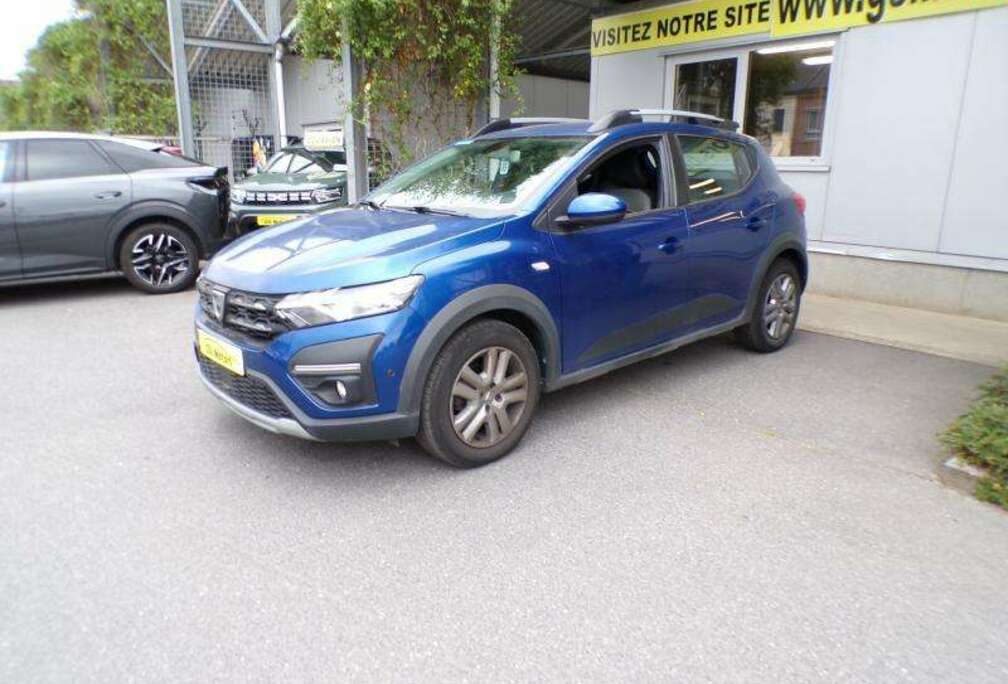 Dacia 1.0 91cv bleu 08/22 21.658km Airco GPS Camera