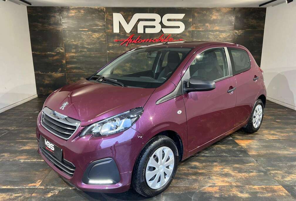 Peugeot 108 1.0 VTi *FAIBLE KLM *5 PORTES *1ER MAIN *RADIO