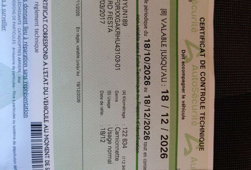 Ford 1.5 TDCi Ambiente DPF (EU6)