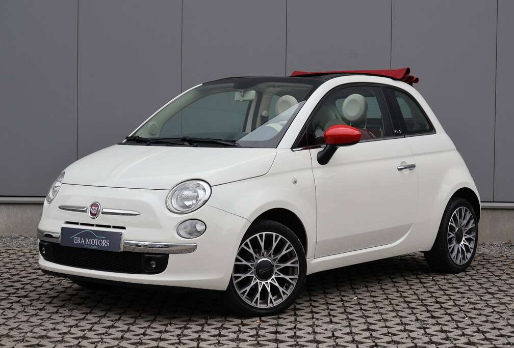 Fiat 500C 1.2i Cabrio PDC Airco Garantie *