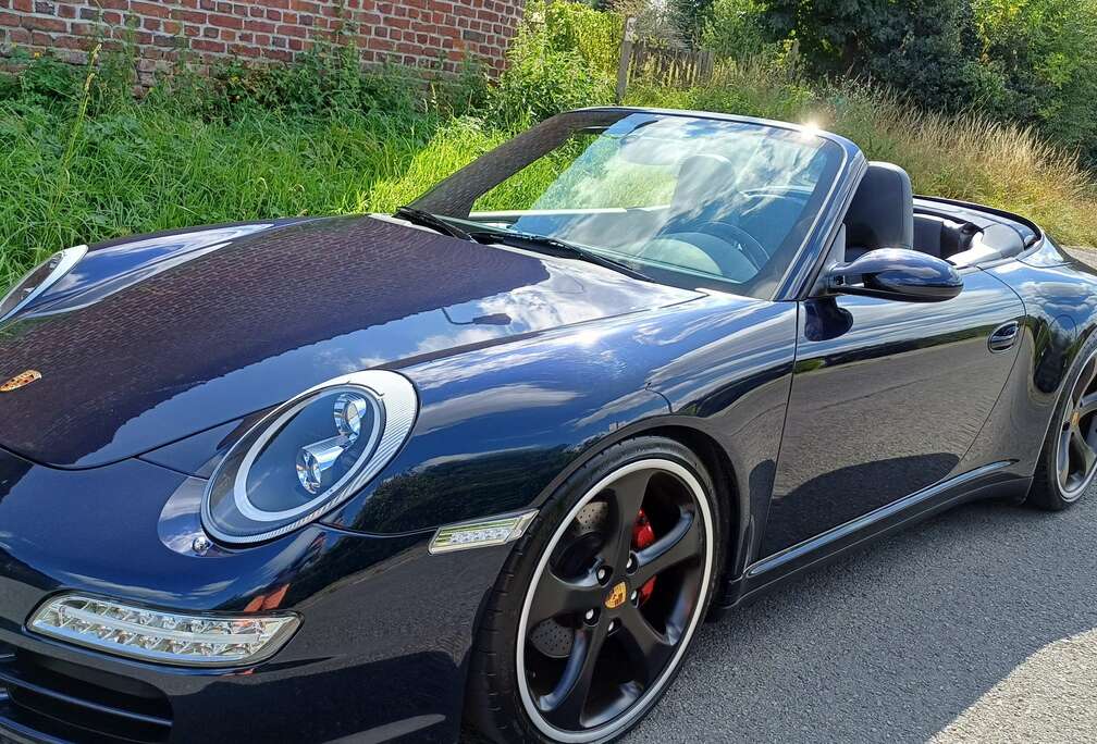 Porsche 911 997 CARRERA 4 Cabrio 3.6 Tiptronic Triple Blue
