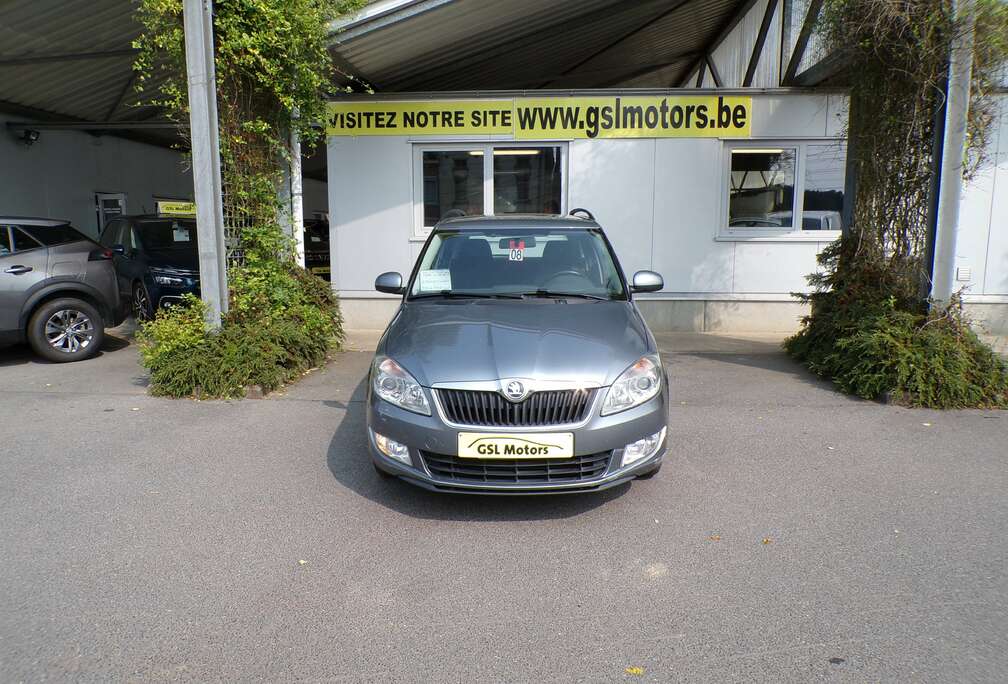 Skoda break 1.2TDi-75 01/14 -gris metal- airco/ radio cd