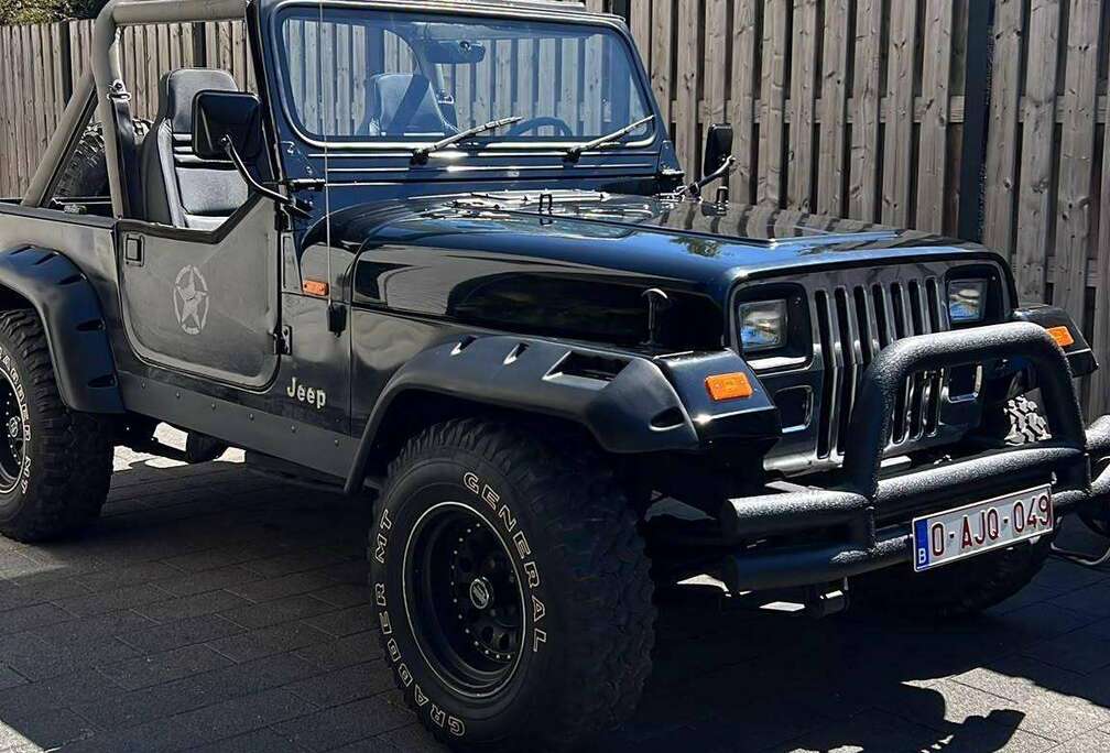 Jeep YJ | 2.5L Benzine | 1989 | Belgische wagen