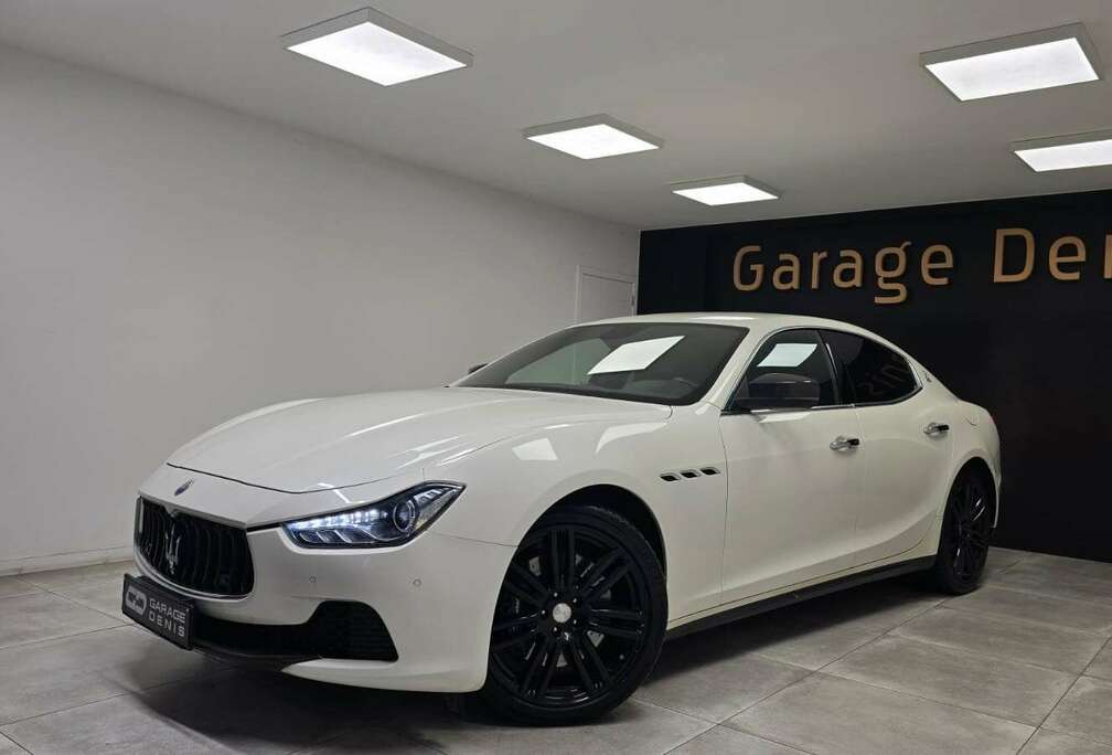 Maserati Ghibli 3.0 V6 Turbo *BOITE-AUTO**GPS*CUIR*GARANTIE
