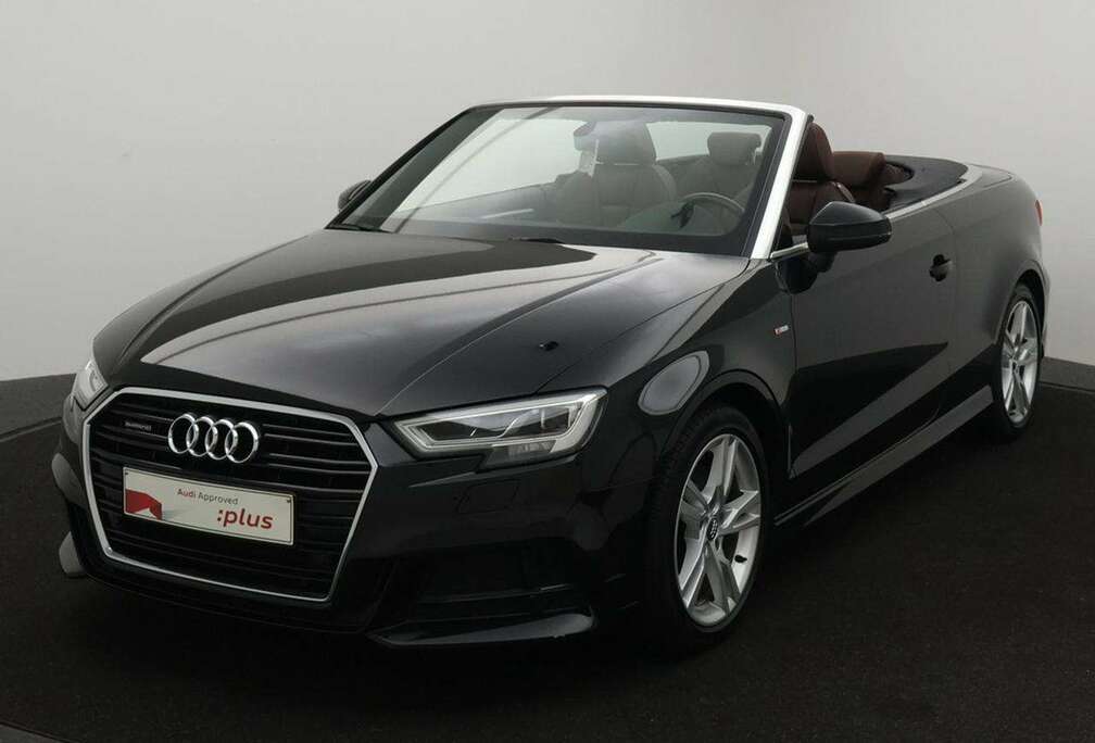Audi Audi A3 Cabriolet 40TFSI QUATTRO 190PK *AUTOMAAT*BRUINE LEDER*CRUISE*VIRTUAL COCKPIT*NAVI*APP-CONNECT*...*