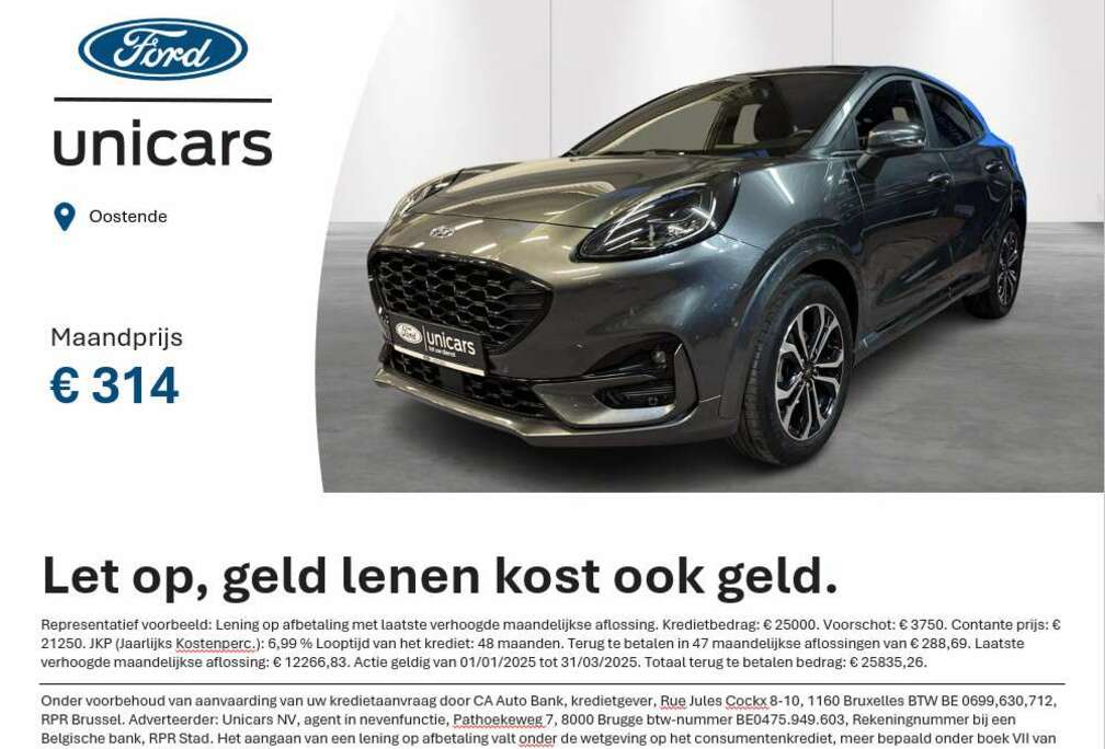 Ford 1.0i Ecoboost mHEV 92kW ST-Line Design