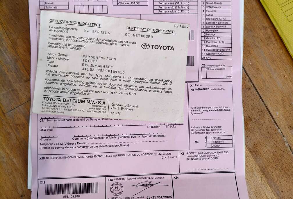 Toyota 1.3i