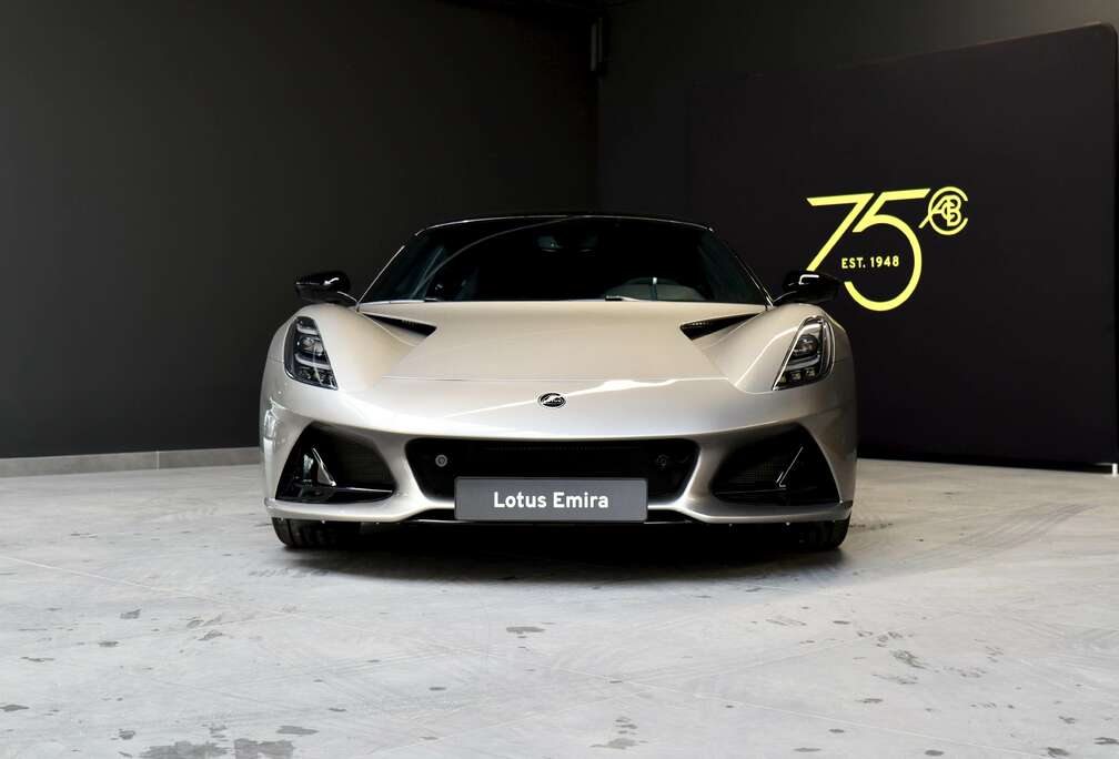 Lotus TURBO SE - NIMBUS GREY - BLACK ALCANTARA