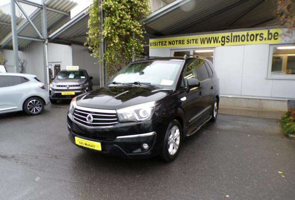 SsangYong 2.2 D 178cv noir 11/17 Airco Capteurs Radio