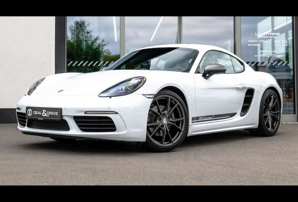 Porsche Cayman T 2.0 MANUALCARRARA WHITE METALLICPCMABG