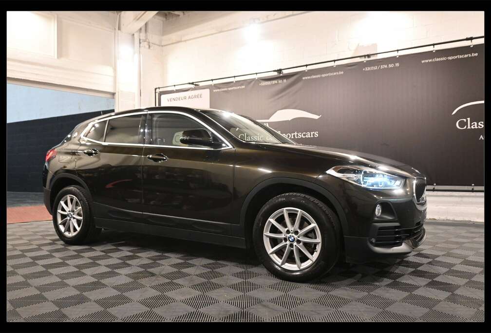 BMW X2 1.5i sDrive18i EURO 6d / GPS NAVIGATION / LEDS BMW / BLUETOOTH / COFFRE ELECTRIQUE