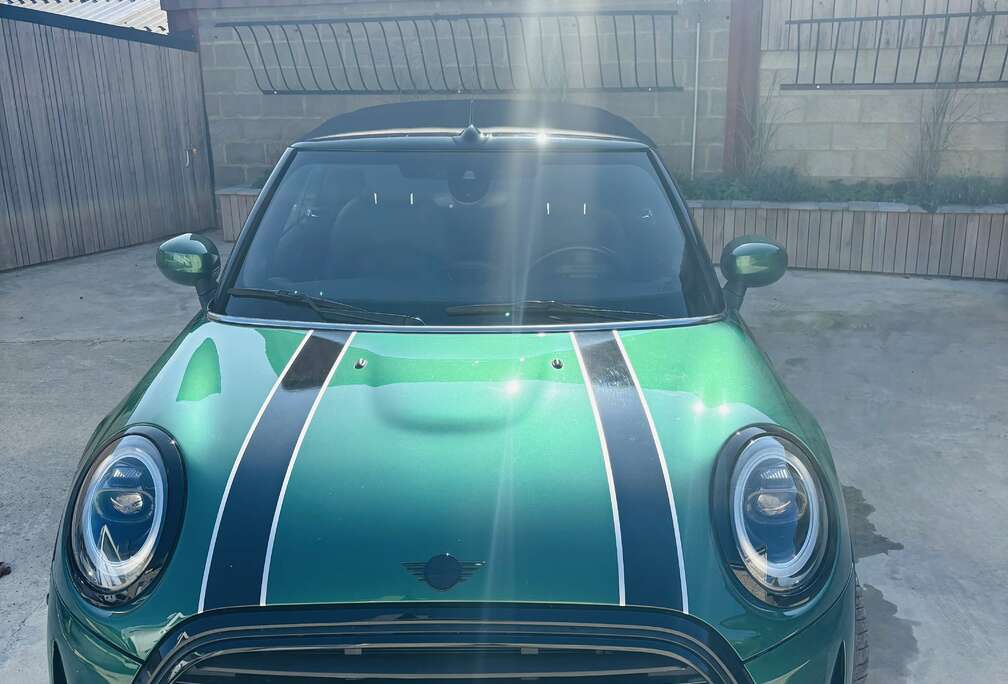 MINI Vert métallisé – toit noir  32.000 km ⚙️ Boîte au