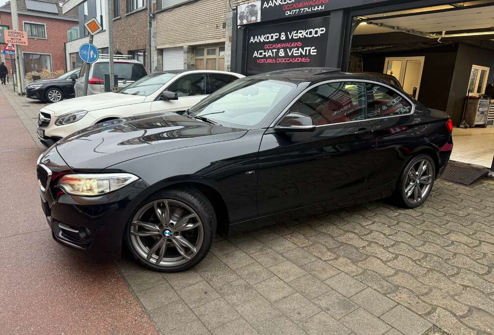 BMW Coupé 220i Automatique Xenon Cuir Rouge Toit Ou