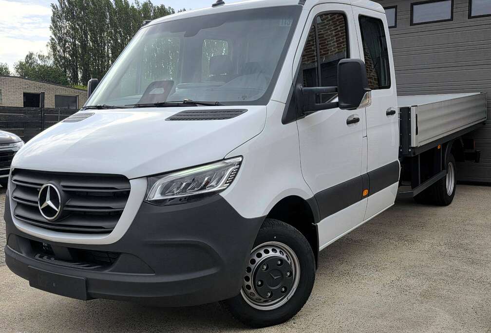 Mercedes-Benz 519 - 47.990EX - SCATTOLINI Laadbak Dub Cab 6ZITS - NIEUW 0KM 2026