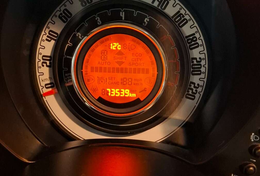 Fiat 500 1.2i Lounge (EU6d-TEMP)