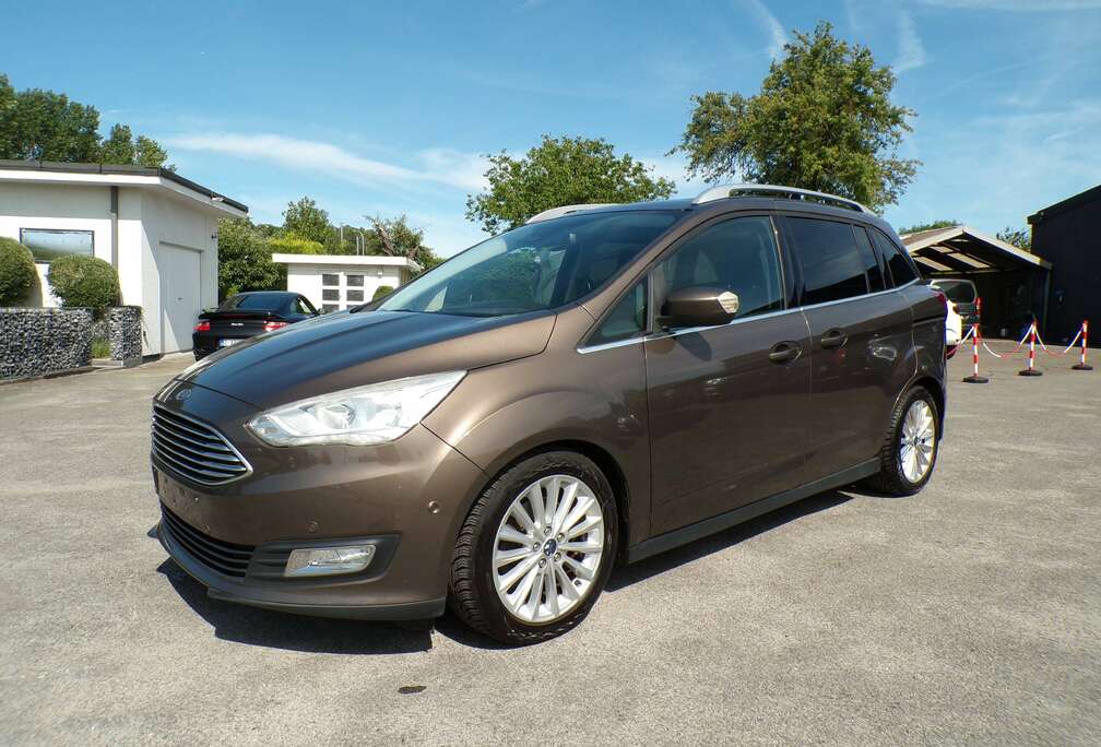 Ford Grand C-Max 1.0 EcoBoost 7-Zitplaatsen/Aut Airco/Garantie/Gekeurd